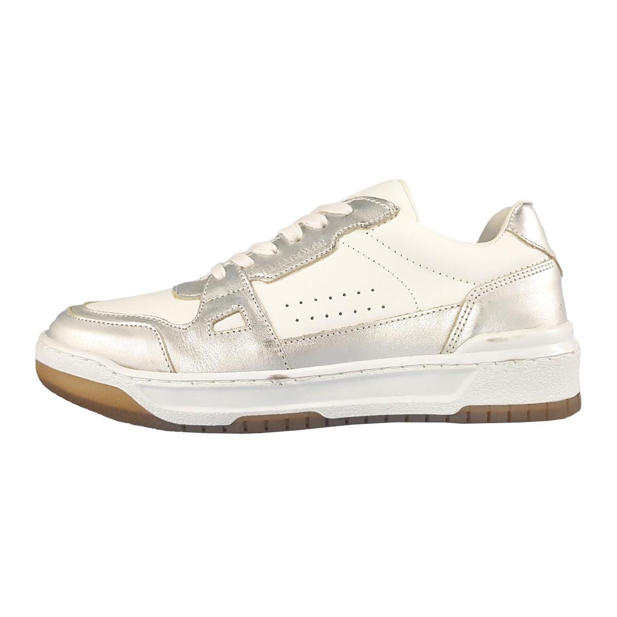 Спортивные кроссовки Bullboxer Damenschuhe Schnürschuhe с низкой посадкой Weiß Freizeit