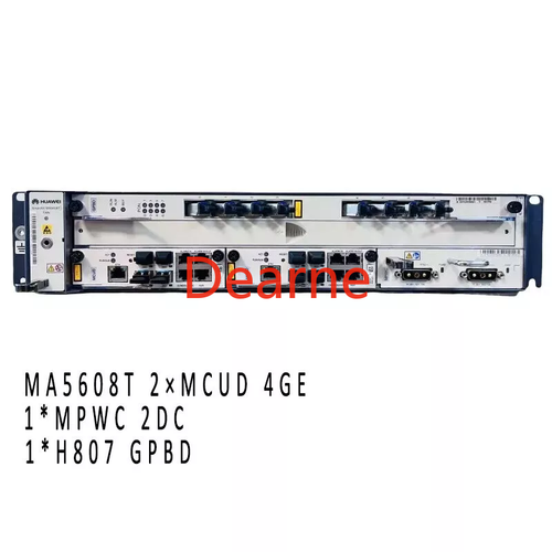 HUAWEI GPON OLT MA5608T 2×MCUD 4×GE Uplink 1×MPWC H807GPBD H805GPFD AC/DC Power - Picture 2 of 17