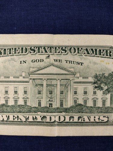 Fancy Serial # $20 2 Triples & 1 Pair Slight Bleed Through Error PE36336888B - Picture 7 of 16
