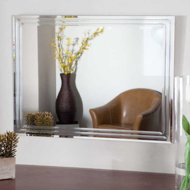 Decor Wonderland Frameless Tri Bevel Wall Mirror Ebay Decor Wonderland Frameless Tri Bevel Wall Mirror 23 5w X 31 5h In