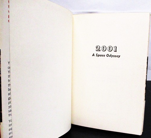 2001 A SPACE ODYSSEY by ARTHUR C. CLARKE HCDJ BOOK CLUB EDITION - Imagen 5 de 8