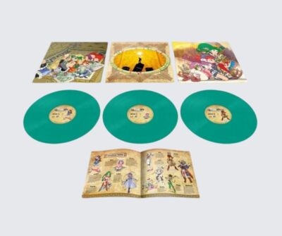 Grandia Memorial Soundtrack 【グランディア】サントラ Grandia Memorial Soundtrack 3xLP Box Set -BRAND NEW GREEN VINYL