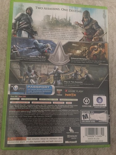 Xbox 360 : Assassins Creed Revelations VideoGames - Picture 5 of 5