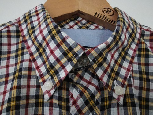 BNWT Ben Sherman Dijon Check LS Shirt Size Medium * NEW * MOD * SKA * SCOOTER - Picture 3 of 11