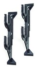 Allen Company Molded Truck Gun Rack for Rear Window 9 1/2 to 16 1/2 Black
