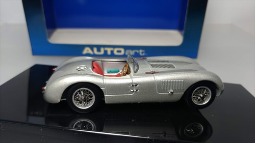 AUTOart    Scale 1:43    Jaguar   120C   C - Type   1951    Silver    Used - Bild 4 von 12
