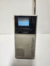 VINTAGE 1984 Sony Watchman Model FD-20A Portable TV