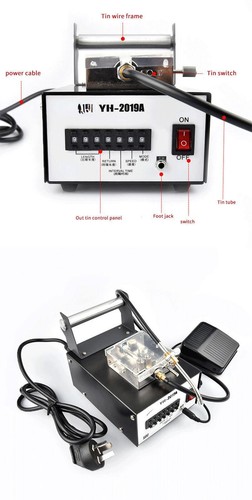 Pedal Soldering Machine Automatic Tin Machine Adjustable Tin Feeding Machine - Picture 5 of 6