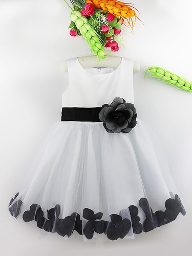 Flower Girl Dress Princess Formal Pageant Wedding Birthday Party Gown Clothes - Bild 144 von 161