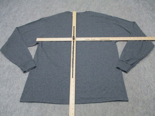 Kansas Jayhawks Shirt Mens Extra Large Gray Blue Adult Tee Basketball Champion - Picture 6 of 9