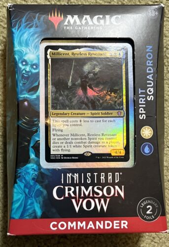 New! MTG Magic The Gathering Spirit commander Innistrad Crimson Vow Sealed Box