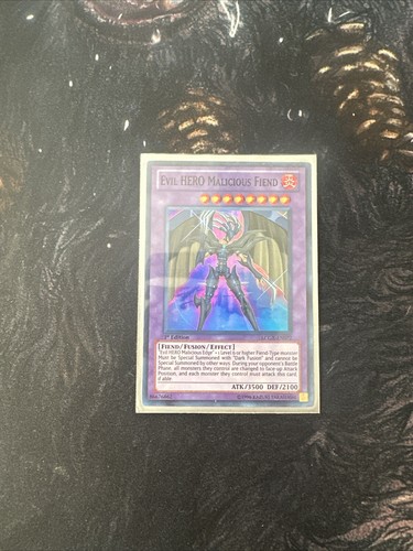 Yu-Gi-Oh! TCG Evil HERO Malicious Fiend Legendary Collection 2: The Duel Academy - Picture 1 of 7