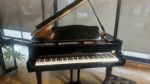 Yamaha C2 Grand Piano 5'8" Ebony Polish - Picture 9 of 20