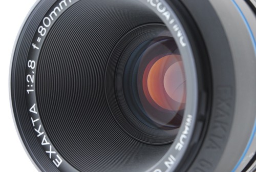 Selten!!【UNBENUTZT IM KARTON】Exakta 80 mm F/2.8 MC Objektiv für 66 aus JAPAN - Bild 5 von 10