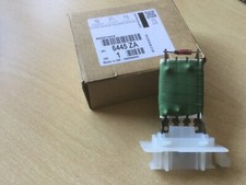GENUINE Citroen C1 Peugeot 107 Toyota Aygo Heater Blower Fan Resistor    6445ZA