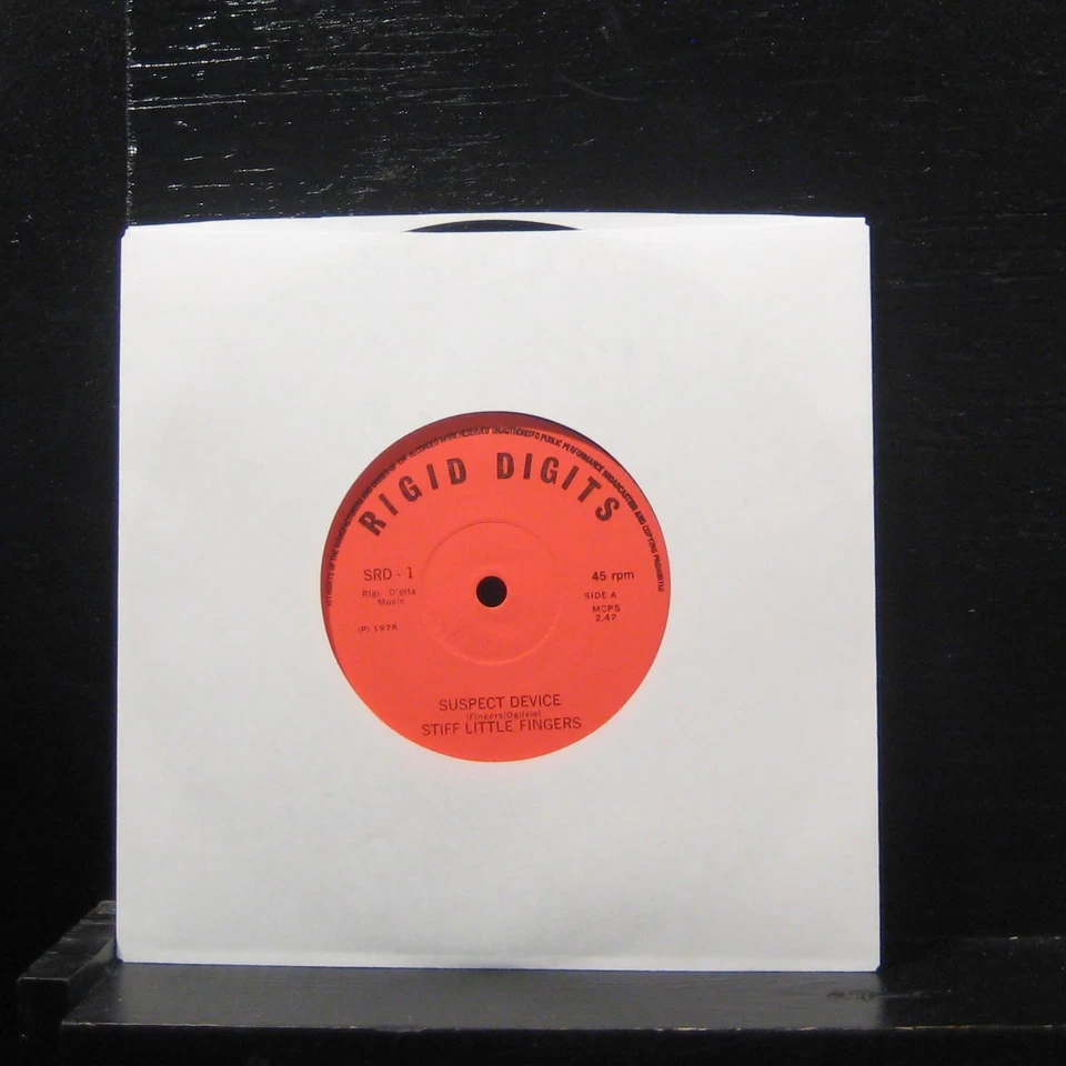 Stiff Little - Fingers Suspect Device 7" Mint- SRD-1 A-1 / B-1 Vinyl 45 Foto 3 de 3