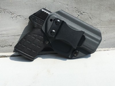 Black Kydex IWB holster LH Kel Tec PF9