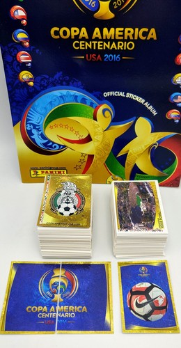 2016 Copa America Centennial USA Blank Album + Complete Panini Figure Set - Picture 2 of 2