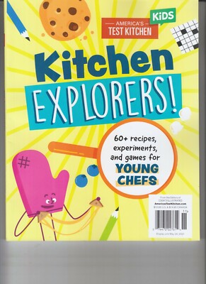 COOK'S ILLUSTRATED KITCHEN EXPLORERS! 2021 YOUNG KIDS FROM AMERICAS TEST KITCHEN