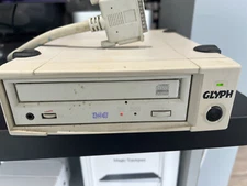 GLYPH EXTERNAL SCSI CD-R DRIVE BURNER 4X/4X/16X