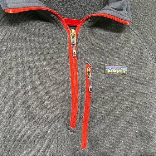 Patagonia Better Sweater Quarter Zip Navy Blue Performance Fleece Men’s Medium - Bild 6 von 11