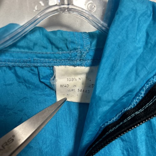 Vintage Türkis Windbreaker Herren Large Princeton Trading Company " - Bild 7 von 9