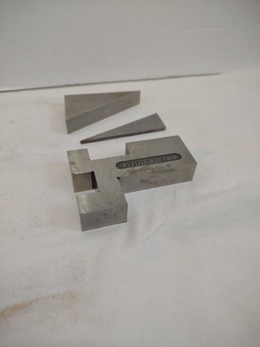 Vtg Machinist Tools Lathe Mill Blocks Lot Parallel Bars Bolts Punch? C3 - Picture 24 of 24
