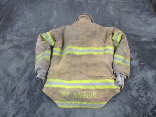 Vintage Morning Pride Firefighter Bunker Turnout Jacket 44 29/35 34 Pants 38x22 - Picture 8 of 19