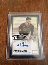 2021 Topps - 70 Years of Baseball Autographs Series 2 Black #70YA-PS Pavin Smith