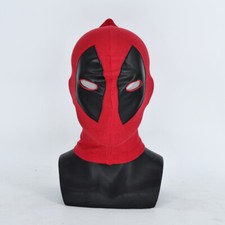 Cosplay Red Deadpool Mask Balaclava Hood X-Men Superhero Headgear Full Masks