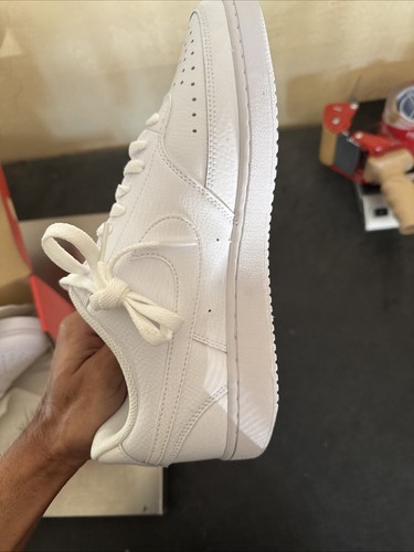 Nike Hombre Court Vision Low Next Nature DH2987-100 Blanco Zapatilla Informal Talla 10 - Imagen 6 de 12