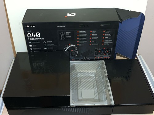 Logitech Astro A40 Mixamp Pro Tr Only + Empty Box w/out Headphone No Cables *See - Picture 11 of 24