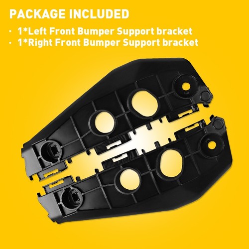 For 2011 2013 Toyota Corolla Front Bumper Cover Brackets Retainers Left Right - Picture 8 of 8