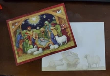 Susan Winget boxed Christmas Cards "Adore Him" 17 cards & envelopes, unused
