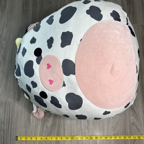 Squishmallows Colin die Kuh Valentinstag 2023 Herz Nase 20" gebraucht - Bild 9 von 9