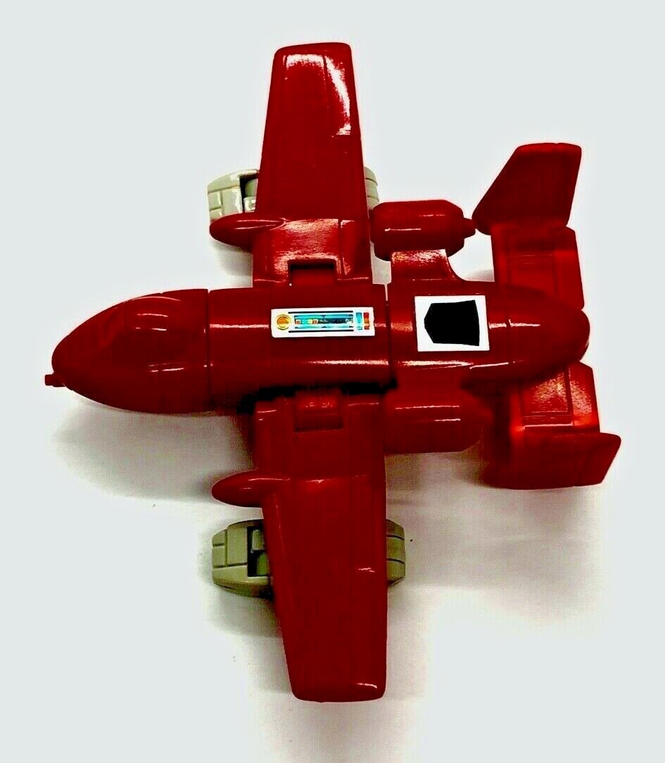 Vintage - Transformers - Powerglide (Mini Vehicle) Autobot Red Plane G1 Classic