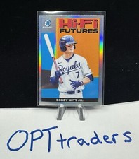 Bobby Witt Jr 2022 Bowman Chrome Hifi-5 Hi-Fi Futures Royals
