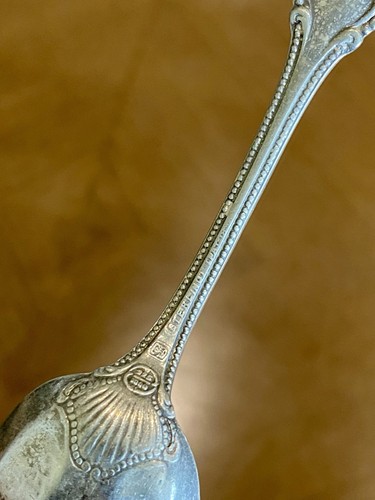 Sterling Silver Flatware Towle Old Colonial Teaspoon 26g 1895 Segmented Bowl - Picture 3 of 10