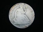 1861 Liberty Seated Silver Half Dollar Good+ 30417