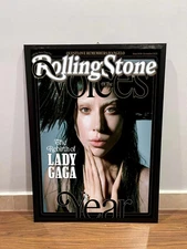Lady Gaga Graces The Cover Of Rolling Stone Issue 1406 December 2025 Poster