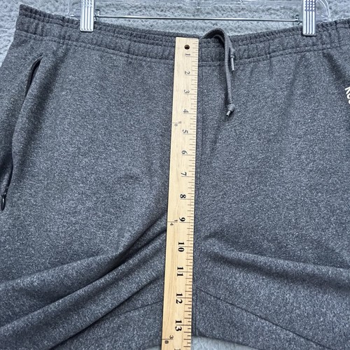Reebok CrossFit Jogginghose Herren L grau Reißverschlusstaschen Gummibund Kordelzug - Bild 12 von 14