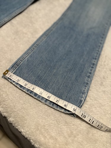 Jeans uomo blu denim taglio stivaletto basso Levis 527 taglia 32x34 pantaloni - Foto 4 di 9