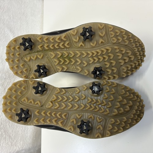 Adidas Golf Shoes Men’s 9.5 Black/Gray S2G Spikeless Mid-Cut Rain.Rdy - Picture 10 of 14