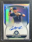 COLT EMERSON 2023 BOWMAN DRAFT CHROME 1ST PROSPECT REFRACTOR AUTO 411/499
