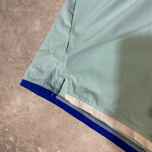 Nike Lacrosse Women’s Dri-FIT Cool Crew 5” Running Shorts Size Small Aqua Blue - Picture 9 of 11