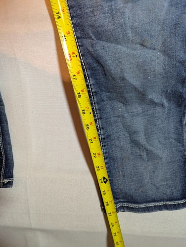 BKE Buckle Jeans Damen 28 Culture Straight Leg Low Rise Medium Wash Denim Blau - Bild 10 von 13