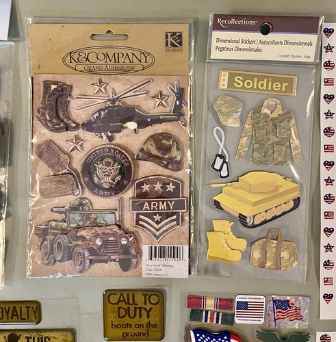 Großes Konvolut United States Army Aufkleber! K & Company, Erinnerungen, Reminisce - Bild 3 von 6