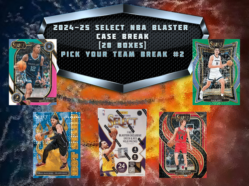 Houston Rockets 2024/25 SELEZIONA BLASTER NBA BASKET CASE BREAK (20 SCATOLE) #2