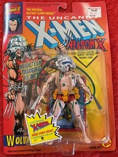 THE UNCANNY X-MEN WEAPON X WOLVERINE 4TH EDITION TOY BIZ 1992 AF SEALED