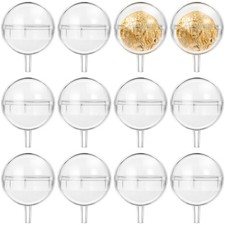 100Pcs Acrylic Clear Chocolate Bouquet Holders Candy Display for Weddings